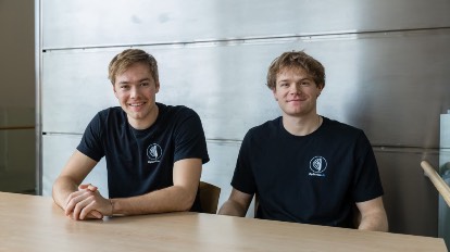 Ruffin Bryant and Noah Kalthoff, developers of OpScribe AI