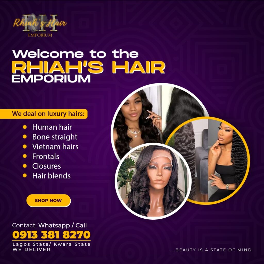 Mariah Gbolahun Entrepreneur journey as Rhiah Hair Emporium