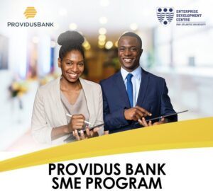 Providus Bank SME Program 2025: Empowering Nigeria’s Business Leaders