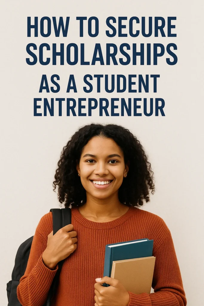 How to Secure Scholarships as a Student Entrepreneur