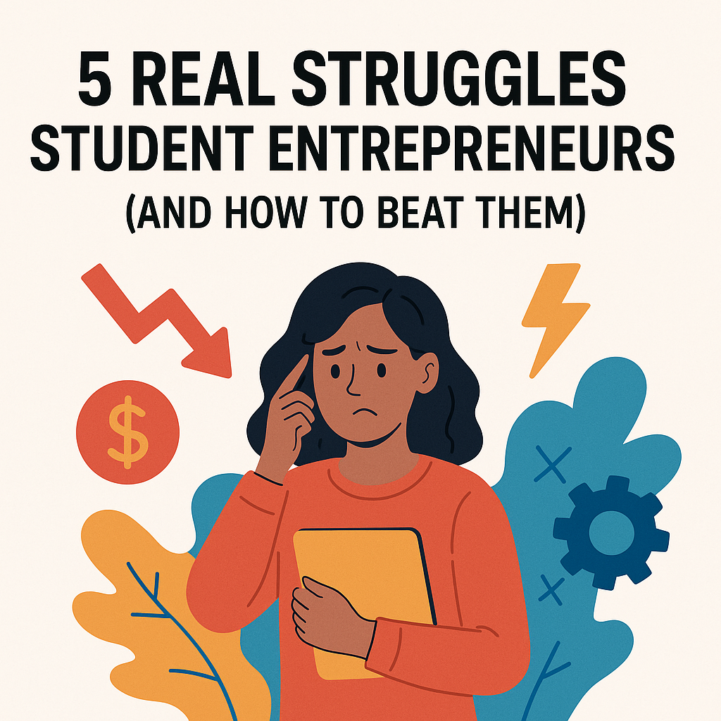5 Real Struggles Student Entrepreneurs Face (and How to Beat Them)