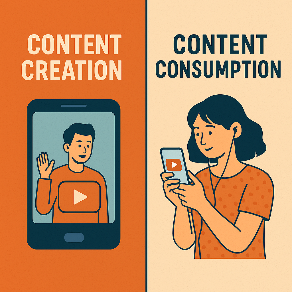 Content Creation vs Consumption: How to Use Entertainment