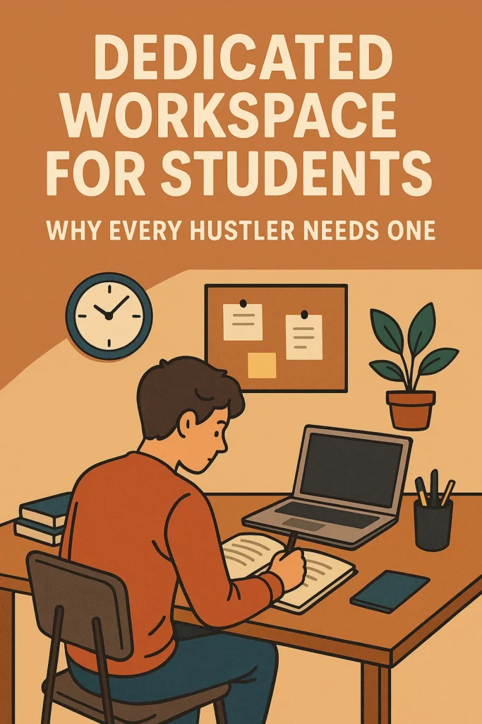 Dedicated Workspace for Students: Why Every Hustler Needs One