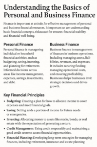 finance